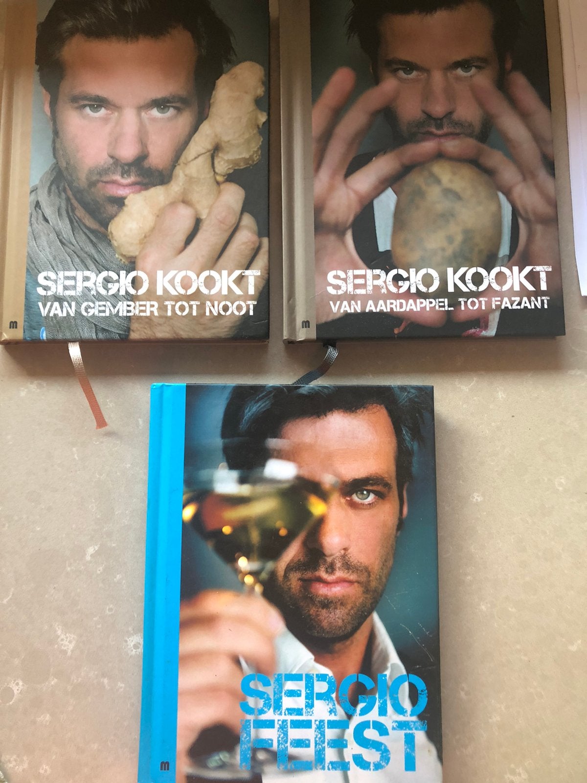 3 kookboeken van Sergio Herman, Boeken, Ophalen, Zo goed als nieuw