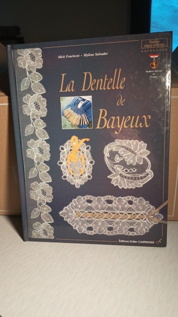 Livre La Dentelle de Bayeux, Enlèvement ou Envoi, Comme neuf, Patrons
