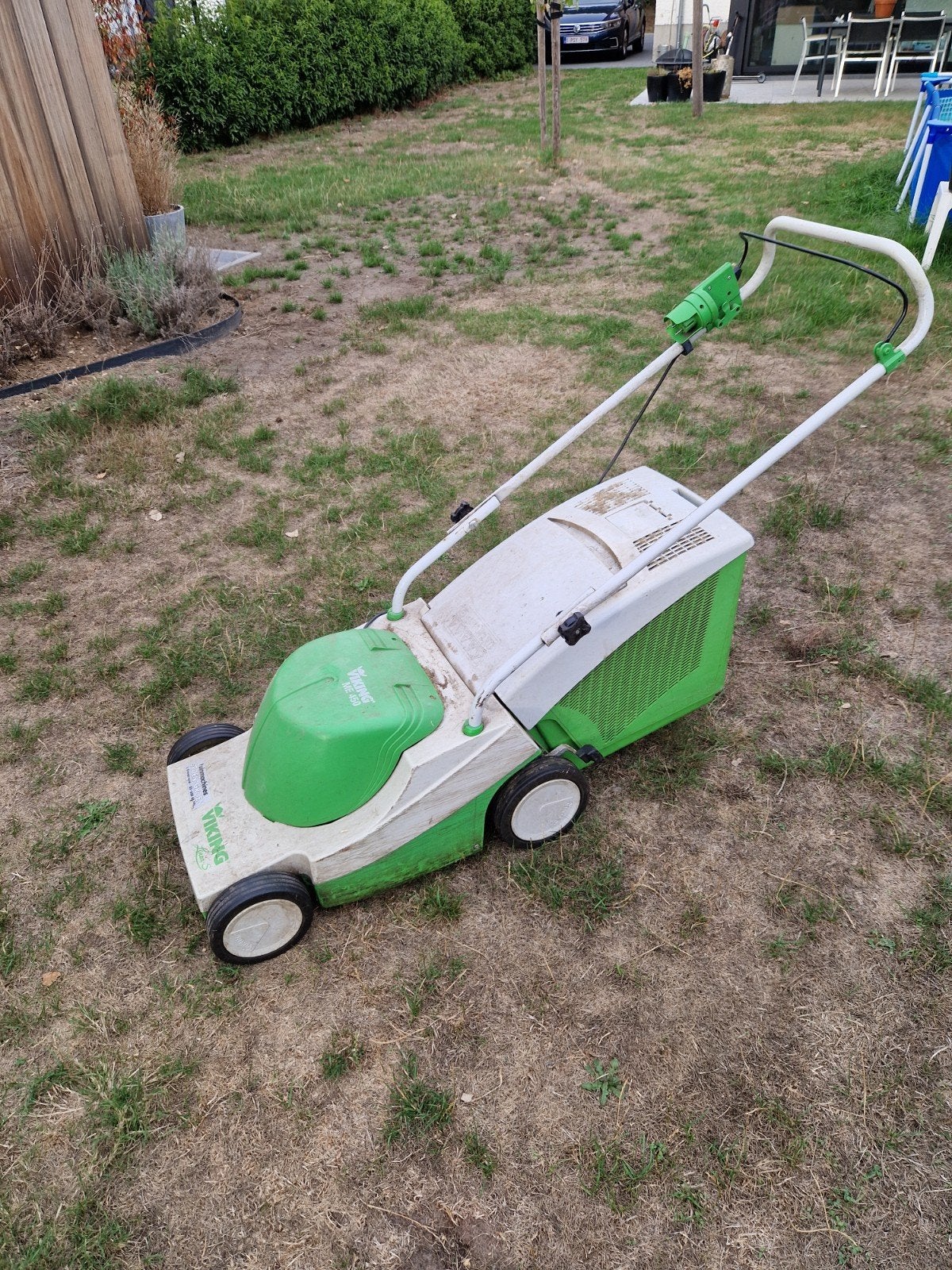 elektrisch grasmachine, Jardin & Terrasse, Tondeuses à gazon, Viking, 40 à 49 cm, Enlèvement, Utilisé