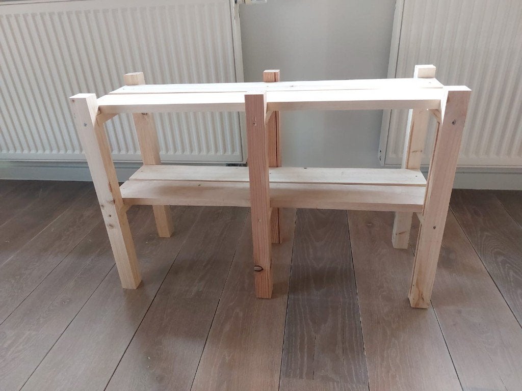 houten rek, Huis en Inrichting, Ophalen, Nieuw, Hout, Modern