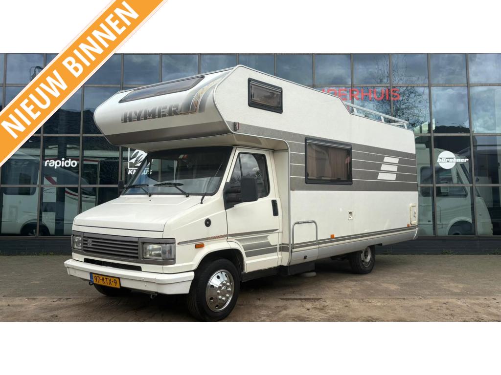Hymer Camp 660 Airco,Vastbed,Dinette, Caravans en Kamperen, Alkoof, Ringverwarming, Imperial, 6 tot 7 meter
