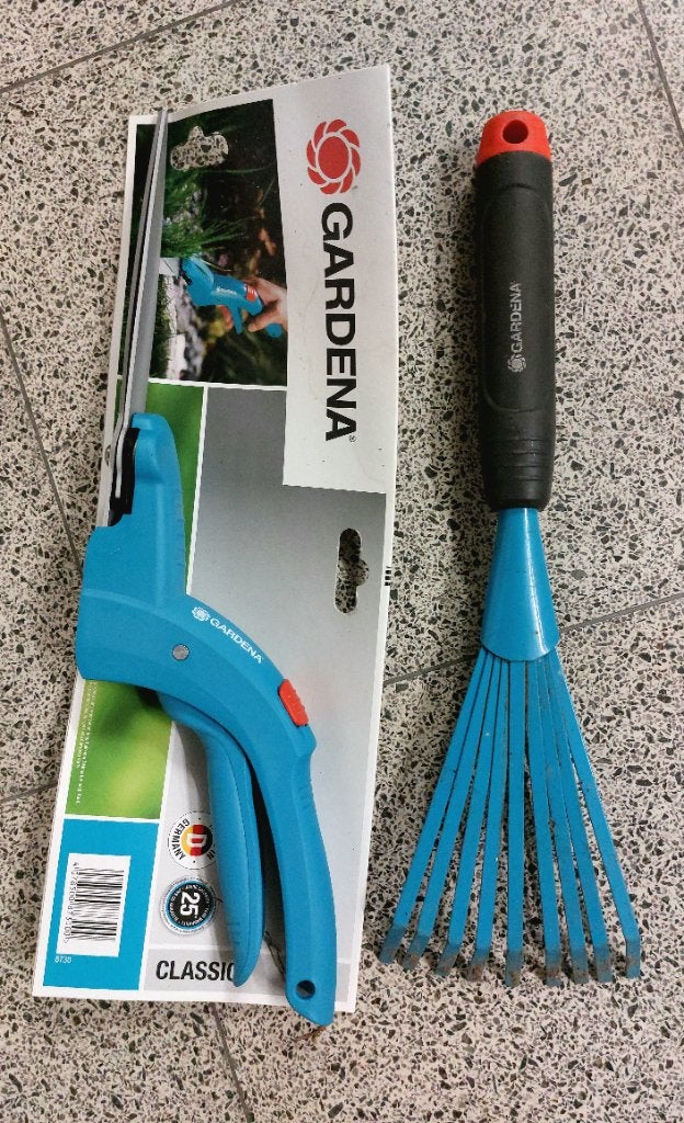 Grasschaar Gardena en meer klein tuingerief, Tuin en Terras, Ophalen, Zo goed als nieuw, Overige soorten, Gardena