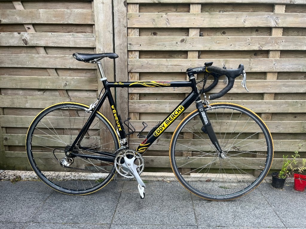 EDDIE MERCKX Koersfiets!, Ophalen, Zo goed als nieuw, Schoenen