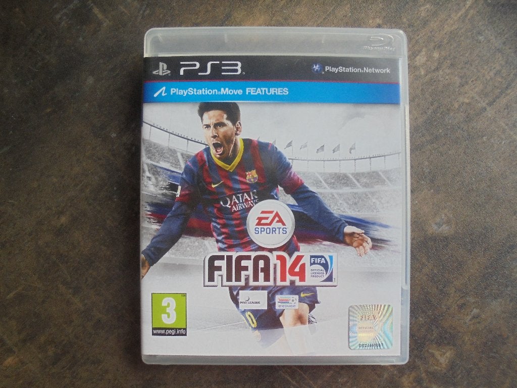FIFA 14 voor PS3 (zie foto's) II, Consoles de jeu & Jeux vidéo, Enlèvement ou Envoi, Utilisé, À partir de 3 ans, 3 joueurs ou plus