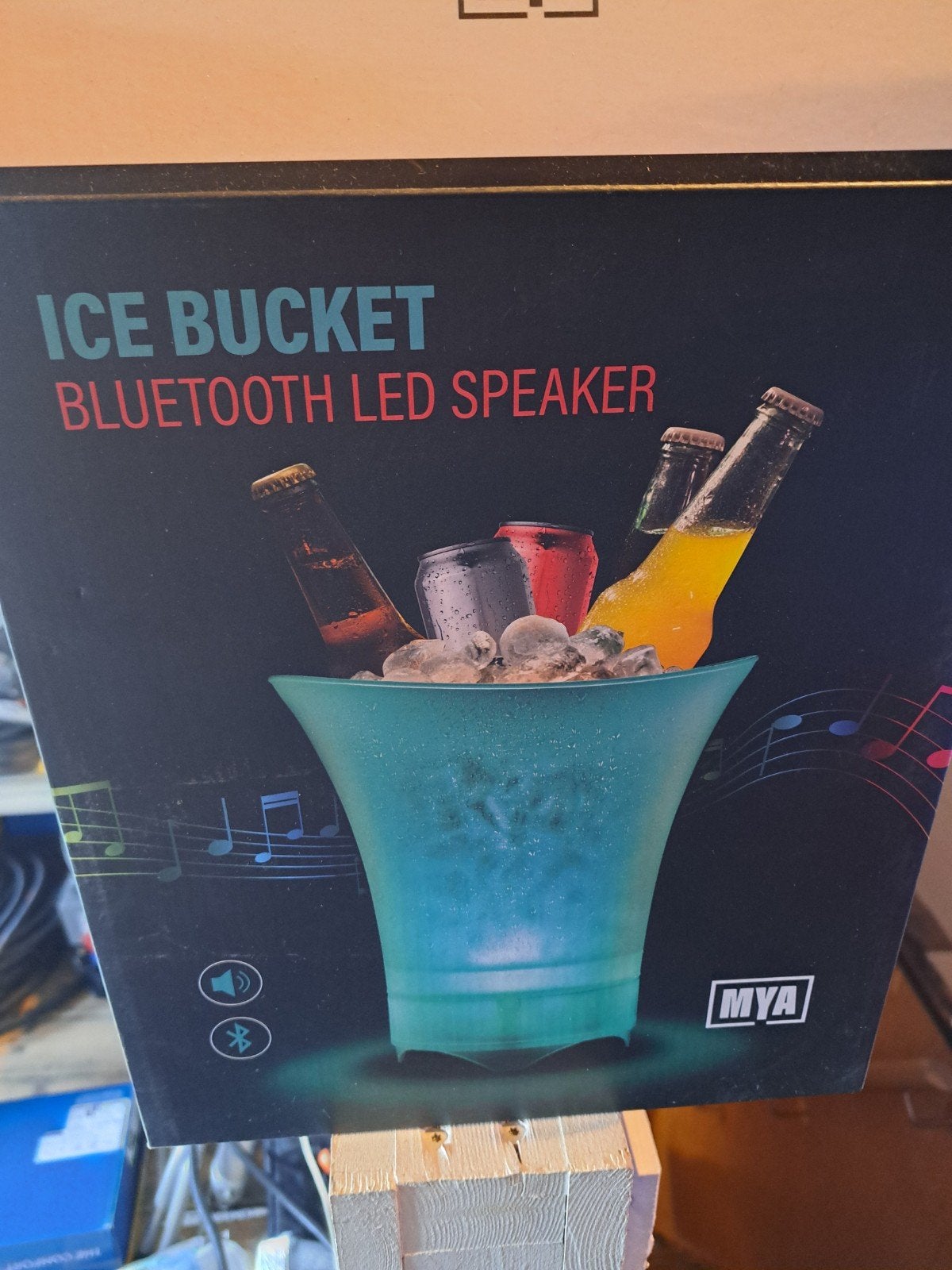 Ice Bucket Bluetooth Led Speaker (NIEUW), Enlèvement, Neuf