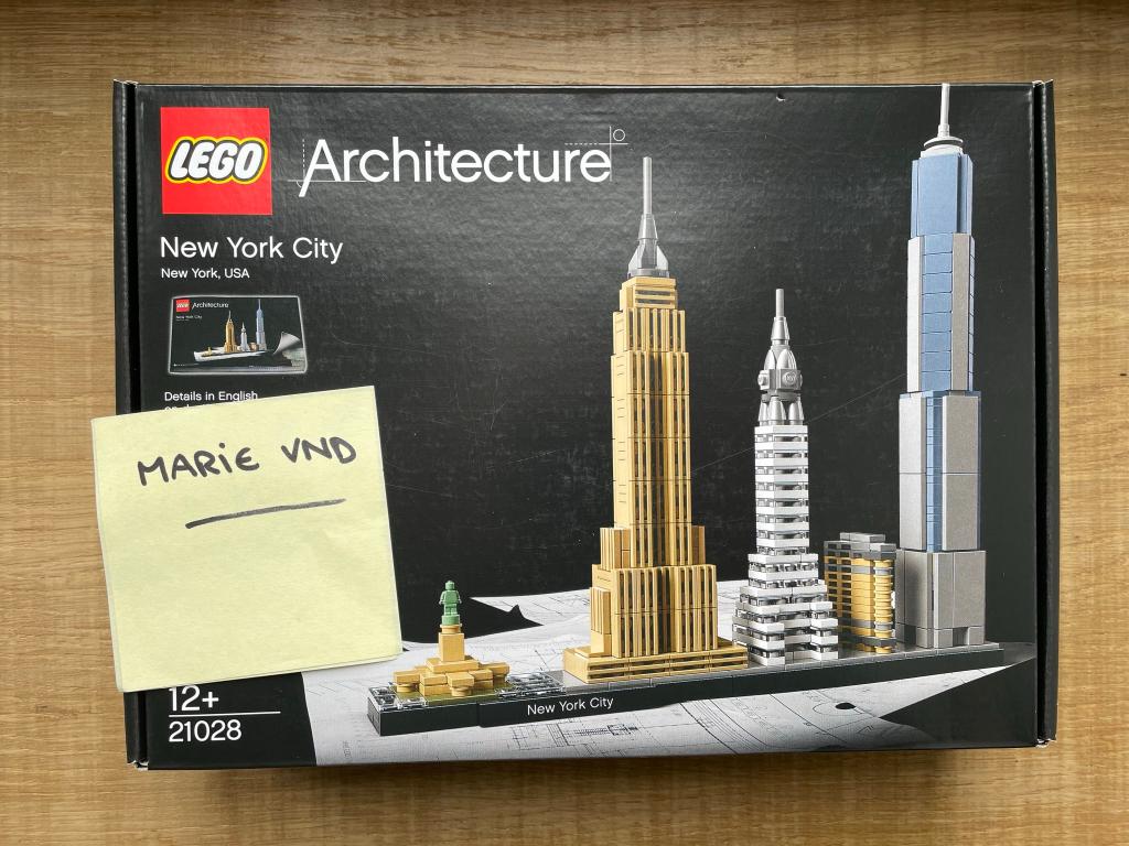 3 sets Lego Architecture New York - London - Paris MISB, Lego, Nieuw, Architecture, Ophalen of Verzenden