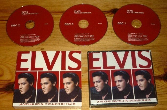 elvis presley 76 original digitally remastered tracks, Cd's en Dvd's, Cd's | Pop, Ophalen of Verzenden, Zo goed als nieuw, Boxset