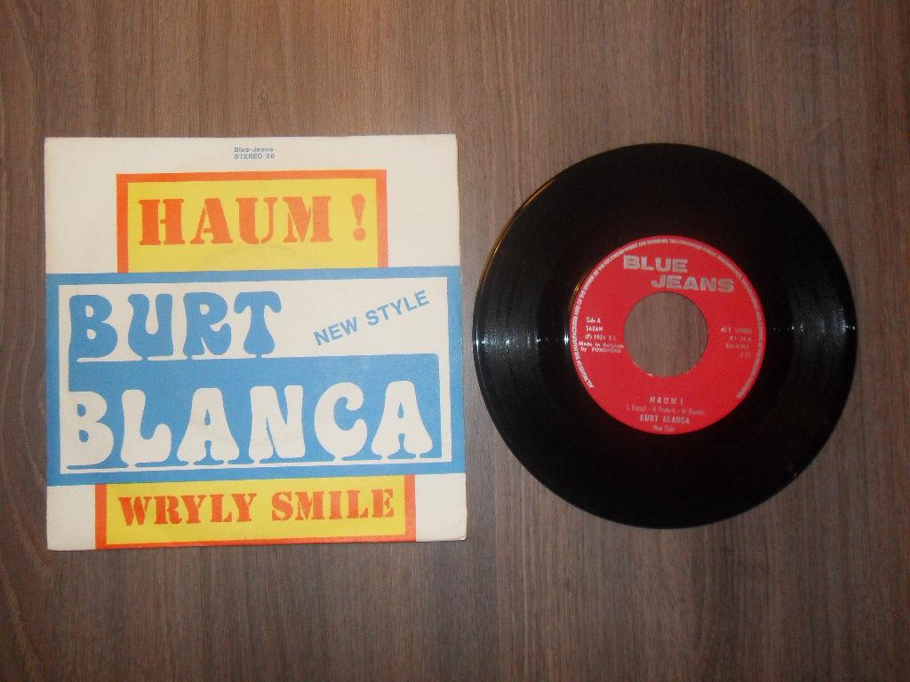 Burt Blanca - Haum, CD & DVD, Enlèvement ou Envoi, Utilisé, 7 inch, Pop