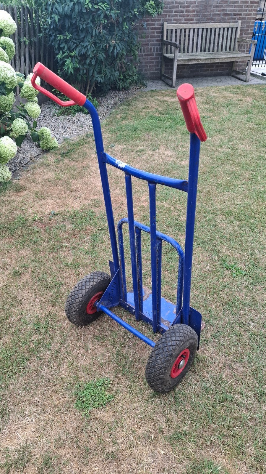 steekkar met korte en lange hefplaat, Ophalen, Gebruikt