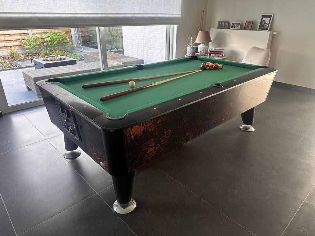 Pooltafel sam 7ft, Sport en Fitness, Biljarten en Poolen, Ophalen, Gebruikt, Pooltafel