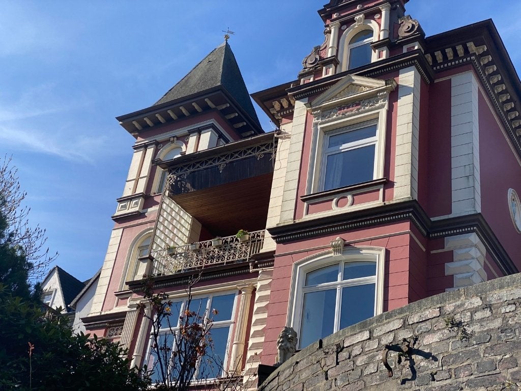 Jugendstilvilla met burchtzicht in Sauerland Duitsland, Altena, 11 kamers, Woonhuis, Duitsland