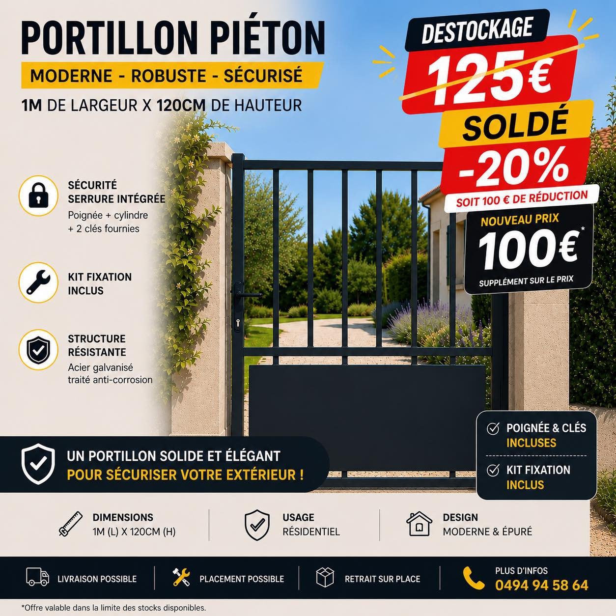 PORTILLON PIETON