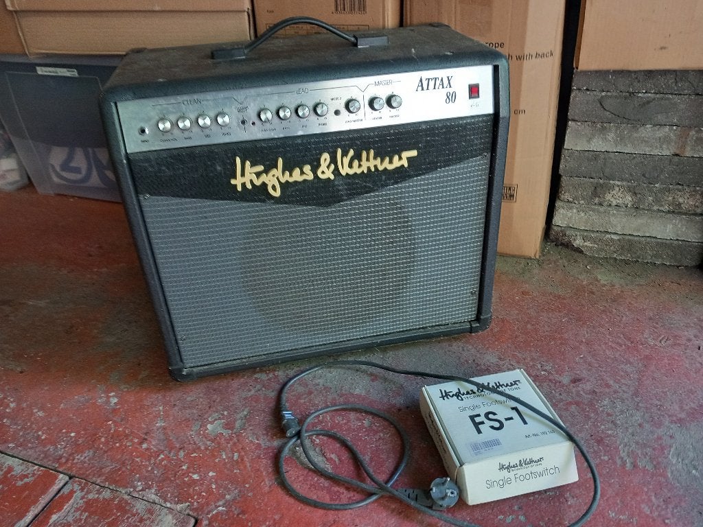Hughes & Kettner Attax 80, Enlèvement, Utilisé, Guitare, 50 à 100 watts