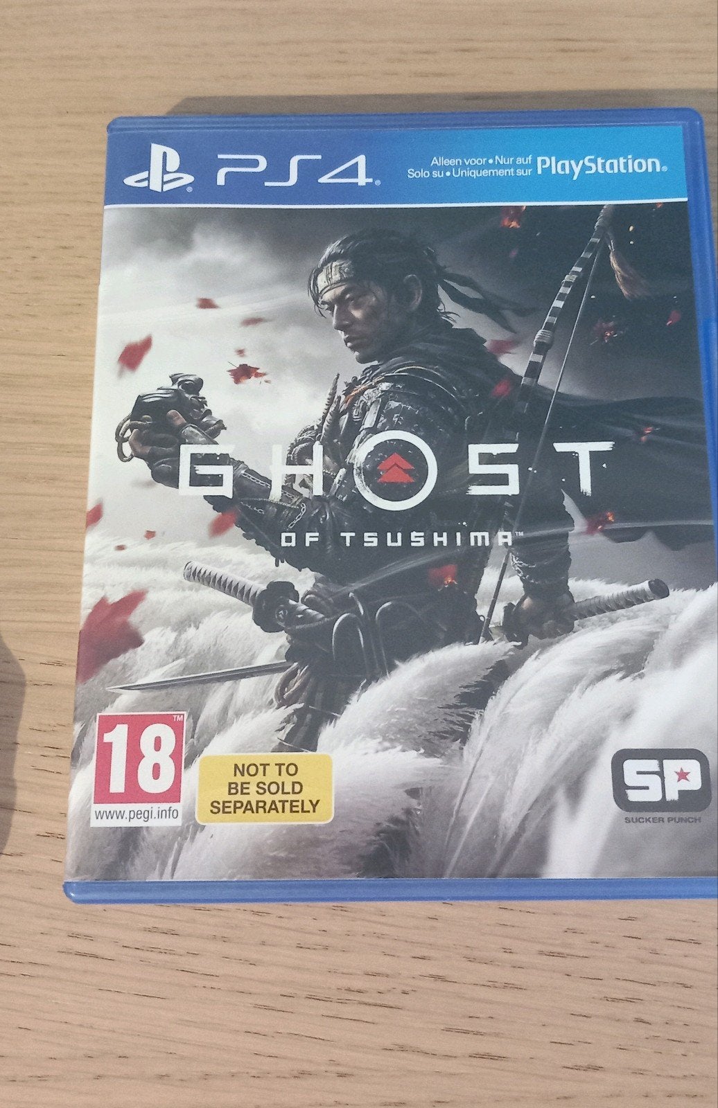 Ghost of tsushima PS4 dvd, Games en Spelcomputers, Games | Sony PlayStation 4, Avontuur en Actie, Vanaf 18 jaar, Verzenden, 1 speler