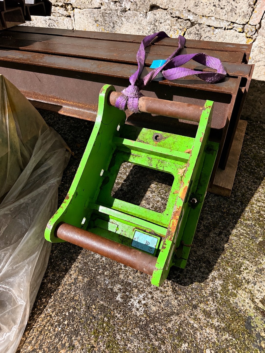 Attache neuve pelle S45 à boulonner ou souder, Enlèvement ou Envoi, Excavatrice