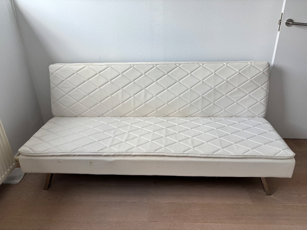 Slaapbank 180 x 105 cm 50 euro laatste kans!!, Ophalen, Gebruikt, 190 cm of minder, 100 cm