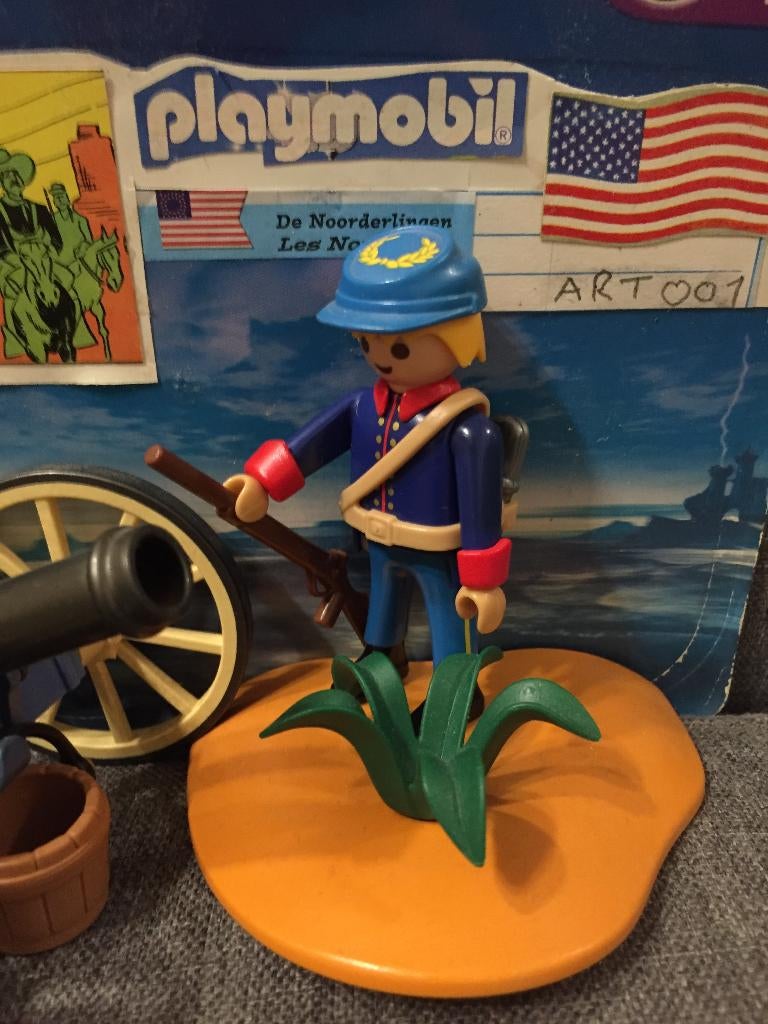 Playmobil Noordelijke Artillerie, Enlèvement ou Envoi, Comme neuf, Ensemble complet