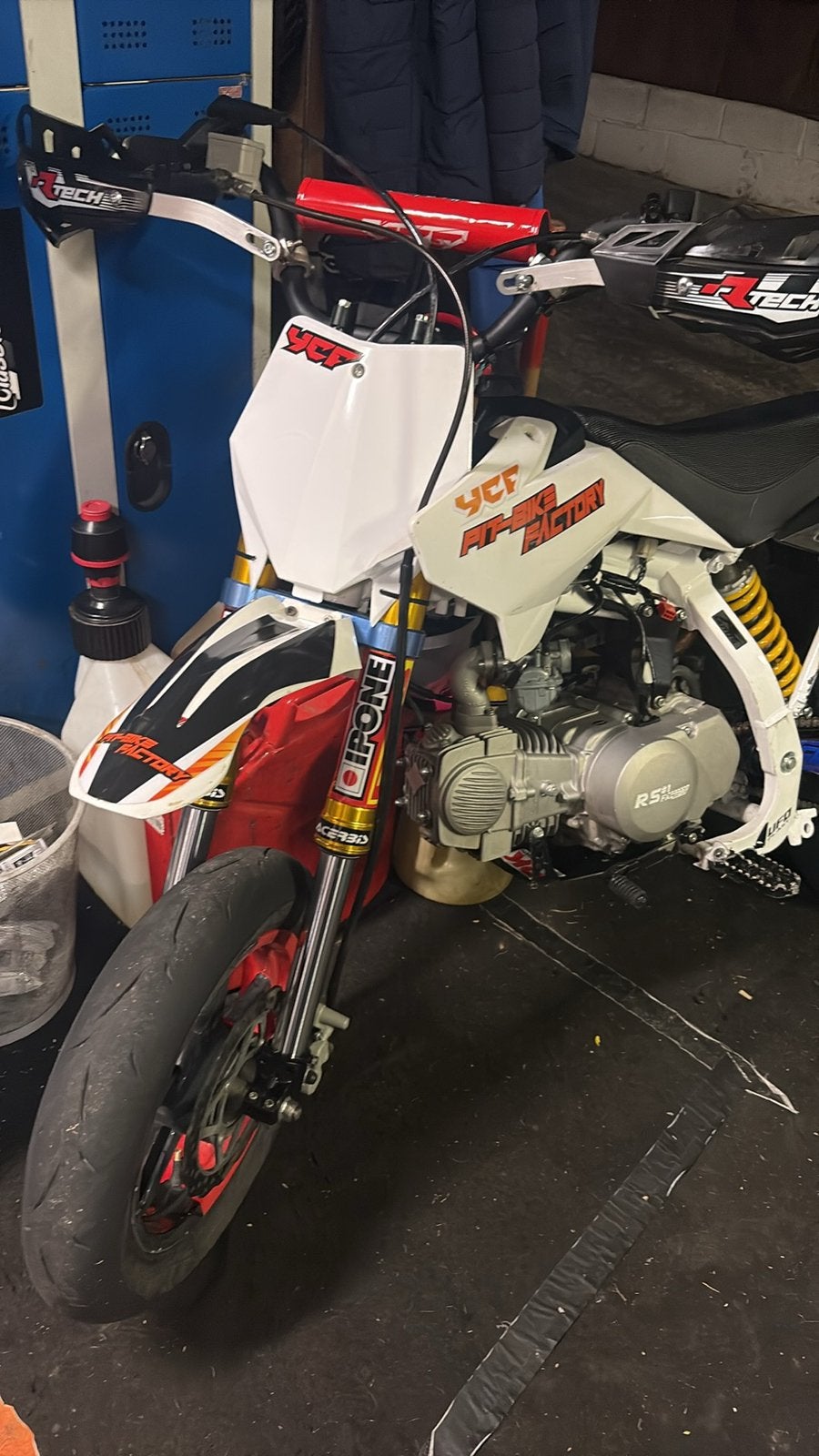 YCF factory, Gebruikt, Schijfrem, Dirtbike, Ophalen