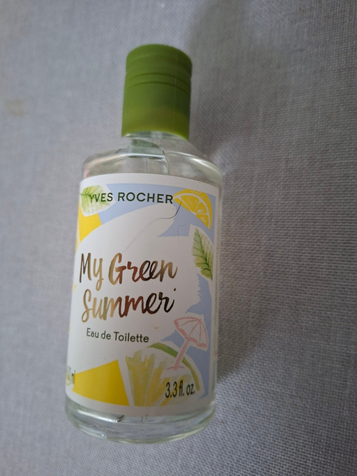 Eau de toilette .100 ml, Ophalen