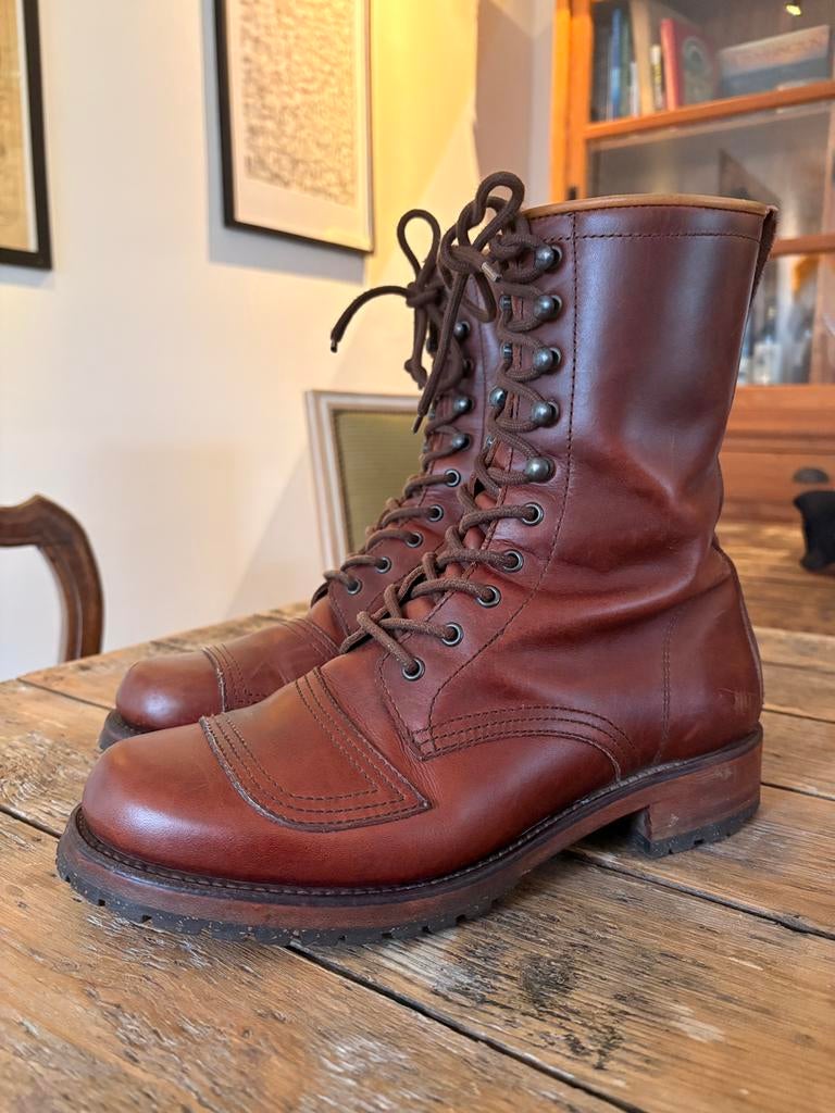 1966 Pike Boots Explorer Boots 43 vintage 250€, Motoren, Kleding | Motorkleding, Laarzen, Heren, Tweedehands, Ophalen of Verzenden