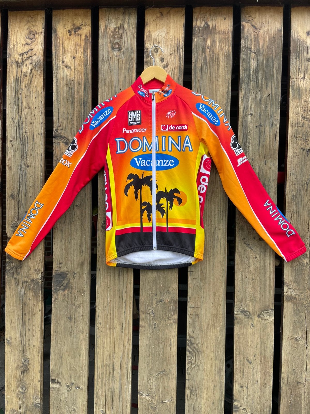 Ancien maillot cycliste Domina Collector, Enlèvement ou Envoi, Utilisé, S