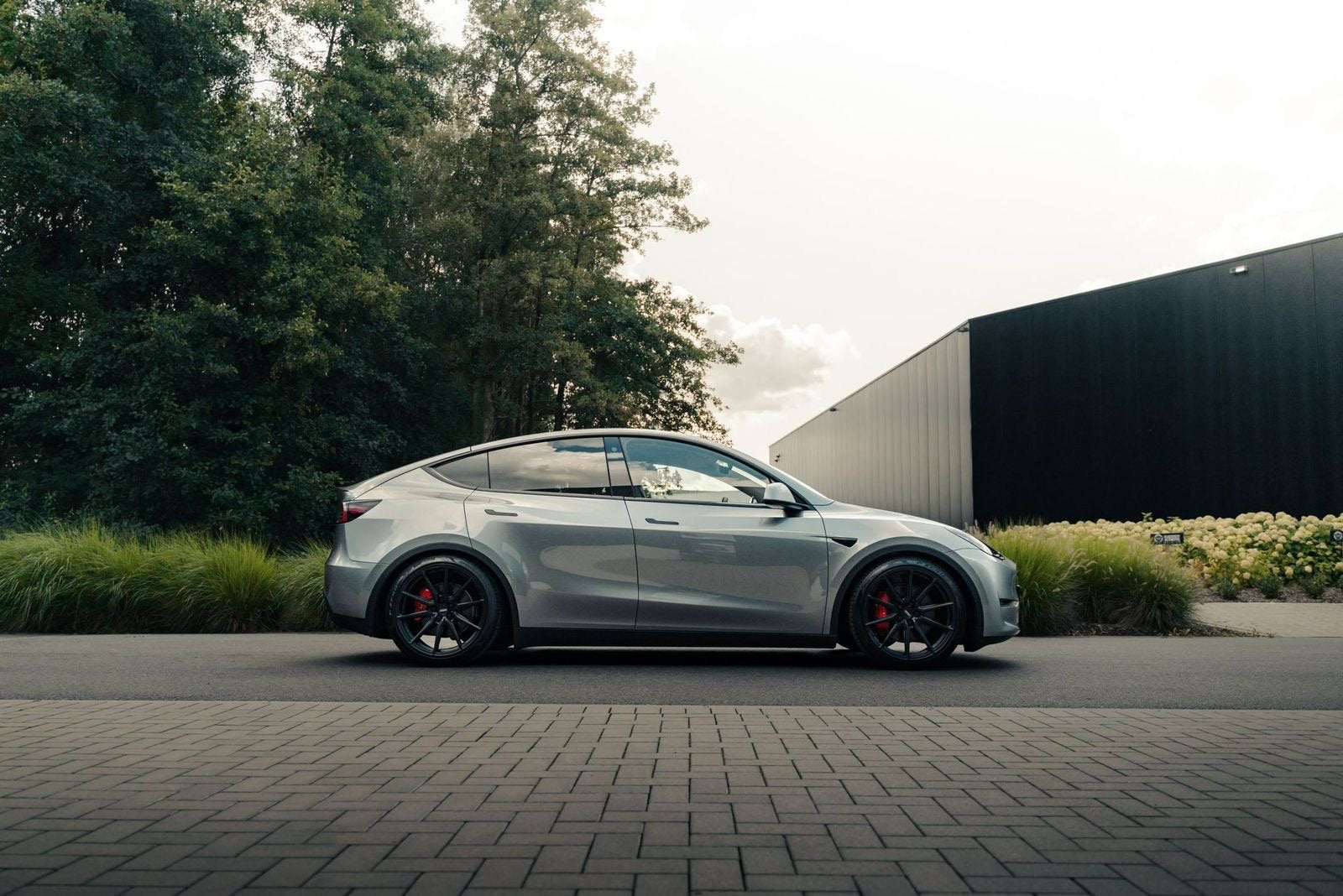 21” VOSSEN HF-3 voor Tesla Model Y, Auto-onderdelen, Ophalen, Gebruikt, Velg(en), 275 mm