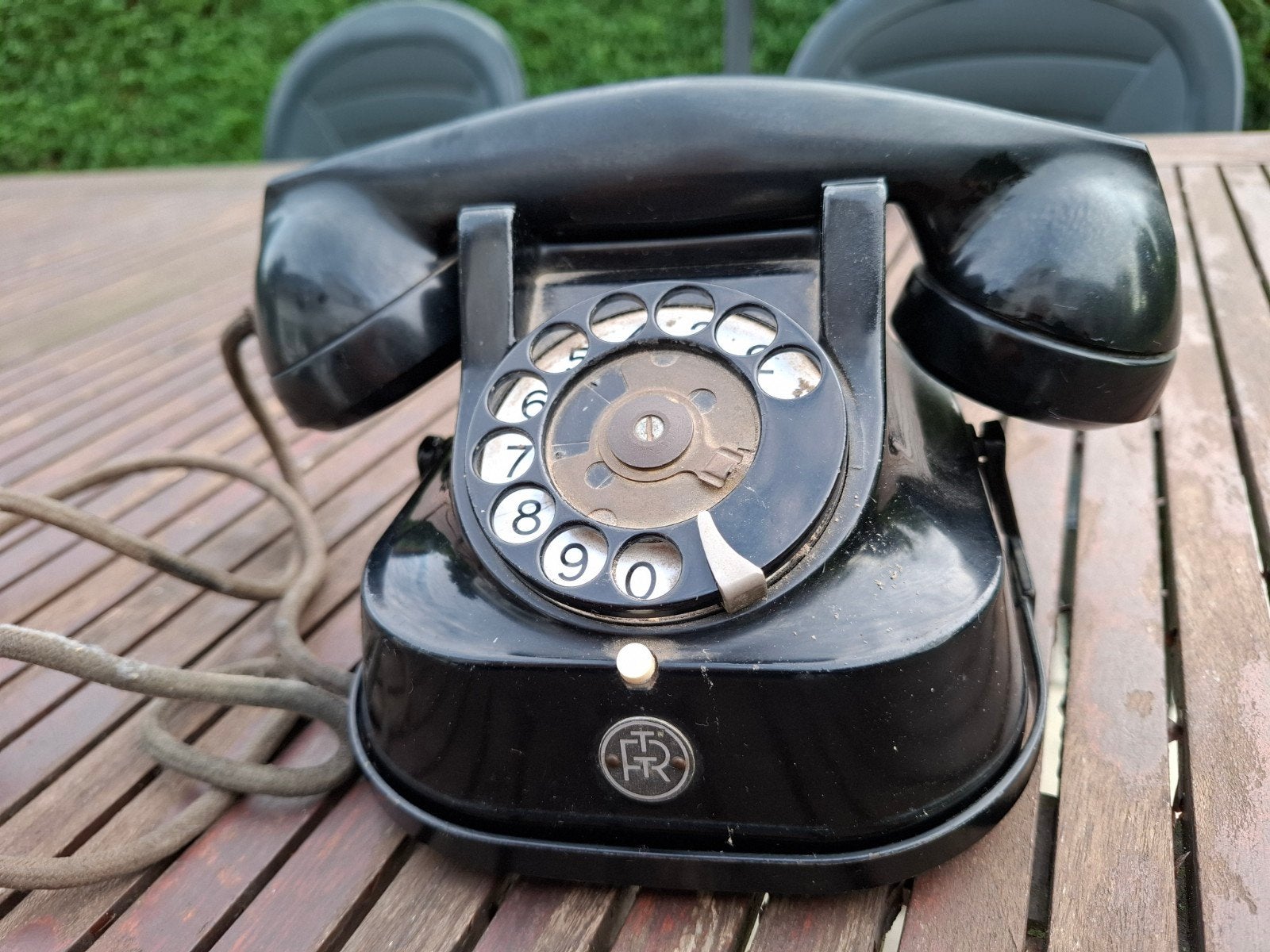 téléphone ancien Noir, Ophalen, Gebruikt