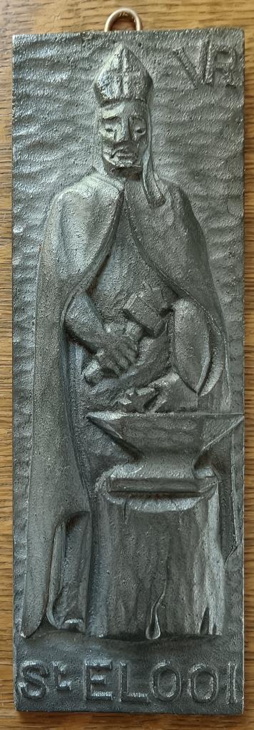 Sint-Elooi - Reliëfplaat, Antiek en Kunst, Ophalen