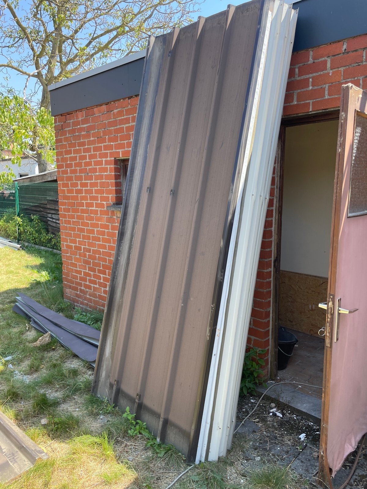 Joris Ide Dakpanelen Bruin Isolatie 278 cm x 100 cm, Doe-het-zelf en Bouw, Ophalen, Overige kleuren, Golfplaat, Metaal