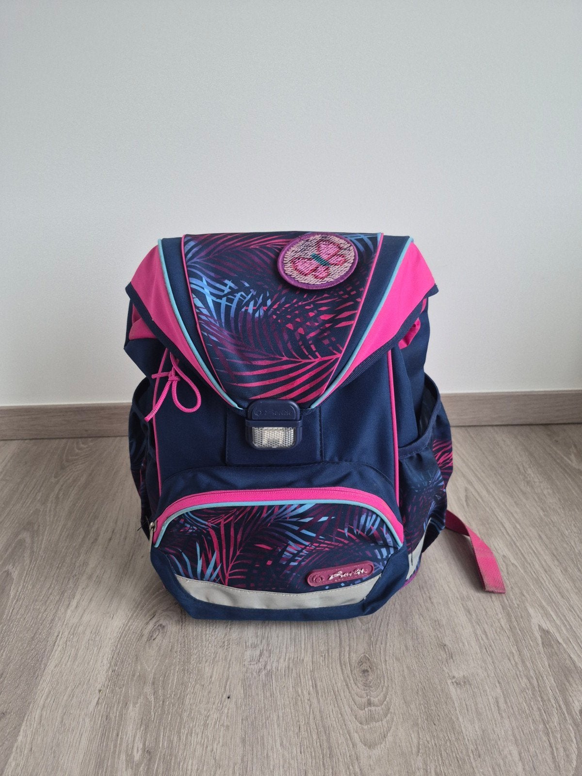 Schooltas set Herlitz meisje, Ophalen, Gebruikt, Blauw, Aktetas of Boekentas
