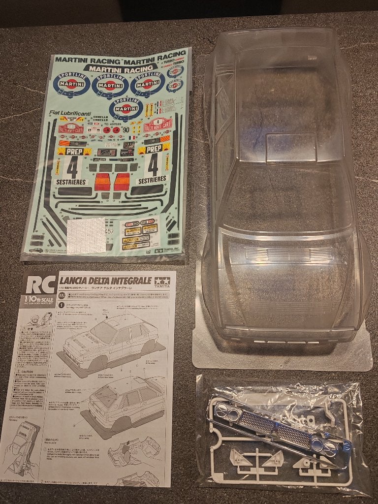 Tamiya body kit Lancia Delta HF Integrale, Ophalen of Verzenden, Nieuw