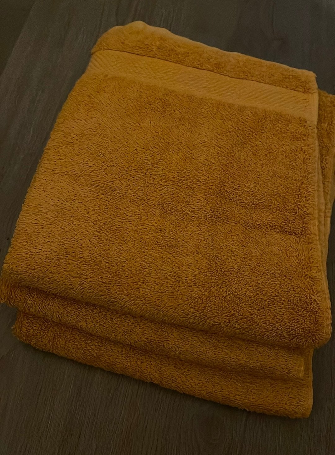 gele badhanddoek, Ophalen, Nieuw, Handdoek