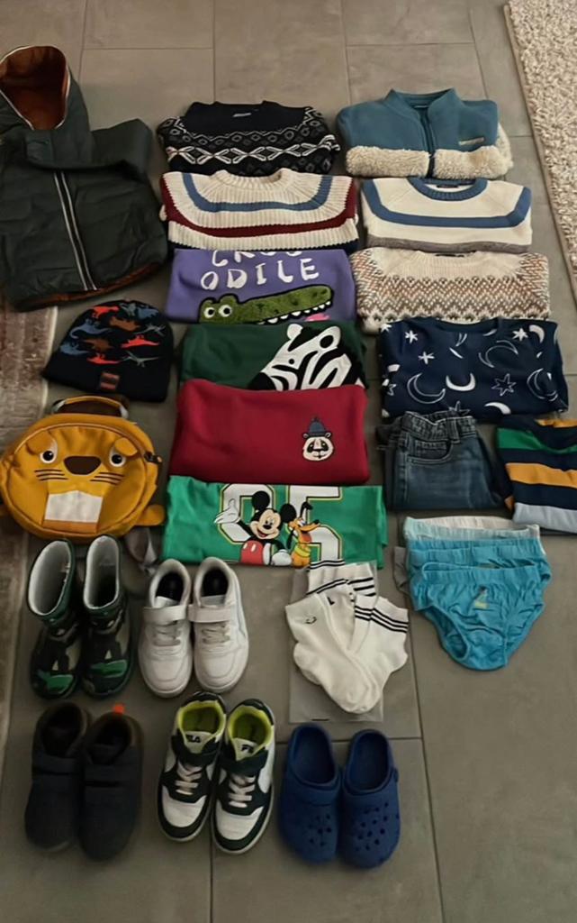 Pakket maat 110, Ophalen, Zo goed als nieuw, Maat 110
