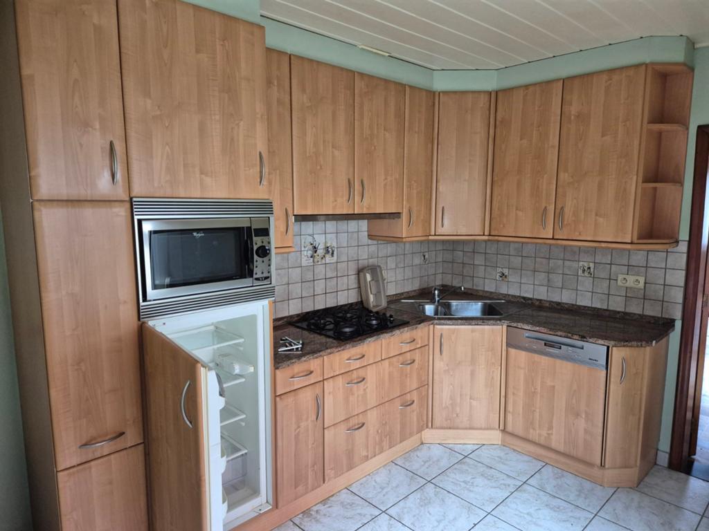 Complete keuken, Ophalen