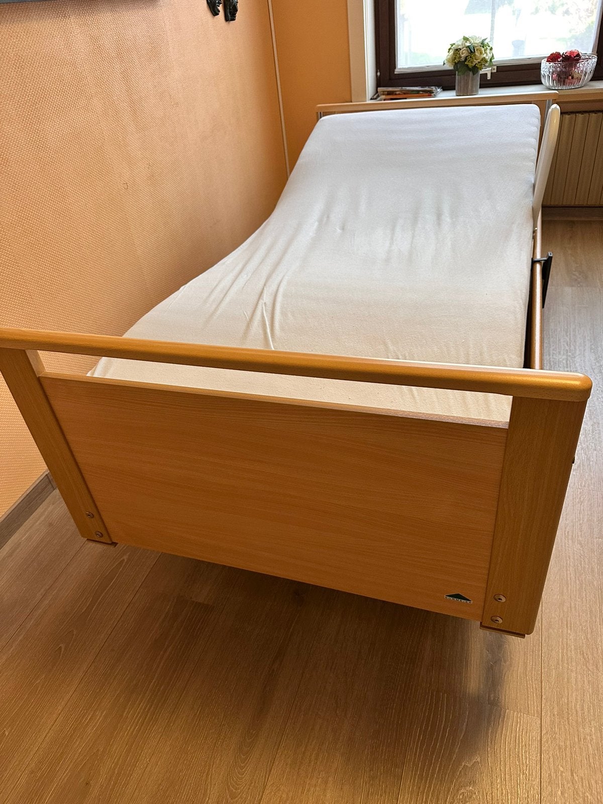 Hooglaag bed, Ophalen, Zo goed als nieuw, 200 cm