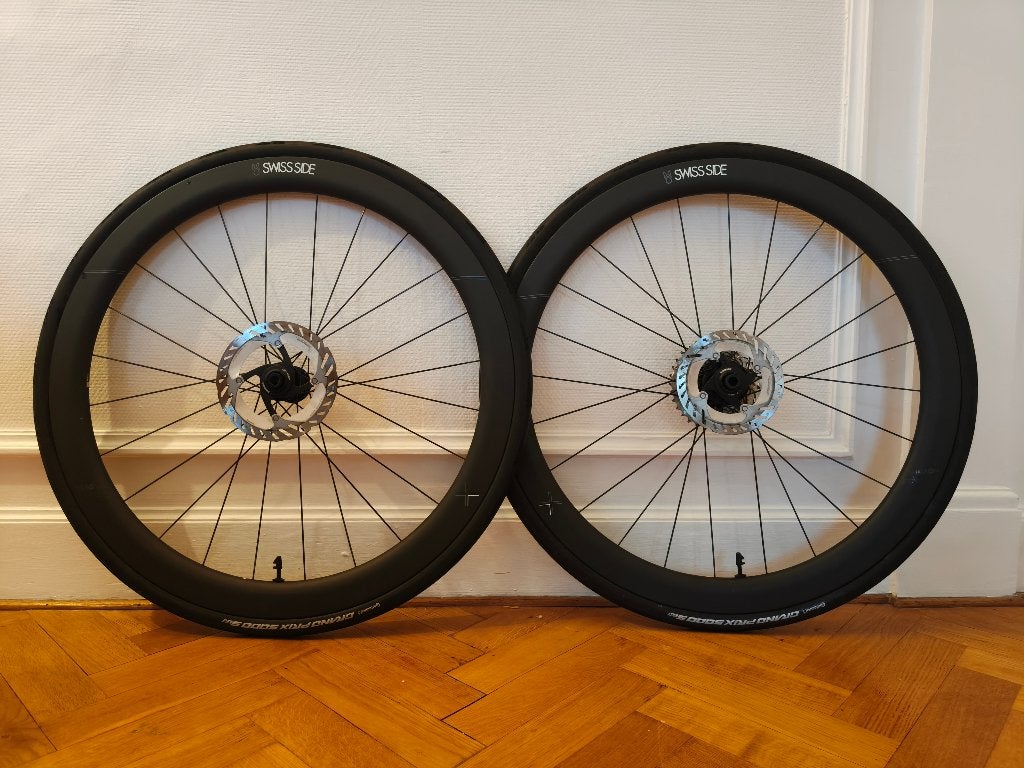 Roues Swiss Side Hadron 470, Vélos & Vélomoteurs, Autres marques, 10 à 15 vitesses, Comme neuf, Enlèvement