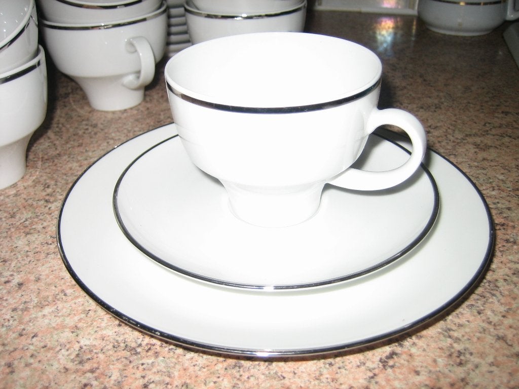 koffie servies bavaria, Huis en Inrichting, Keuken | Servies, Ophalen, Zo goed als nieuw, Bord(en)