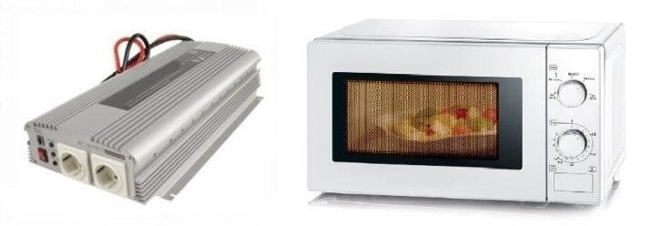 Omvormer 24V naar 230V 1500/1700 Watt + Magnetron 700 W, Niet ingevuld, Nieuw, Ophalen of Verzenden, Universele onderdelen