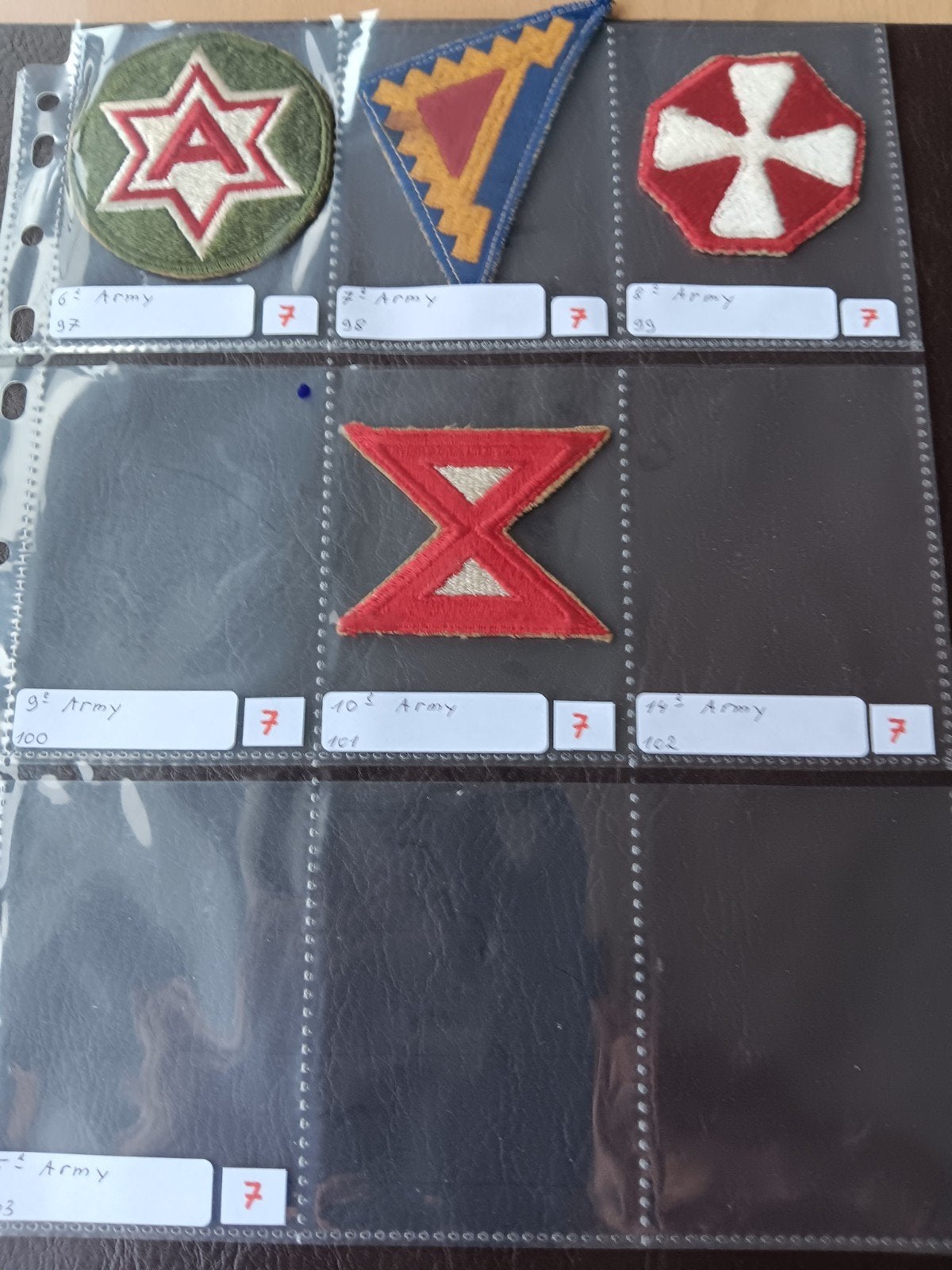 us ww2 patches, Enlèvement ou Envoi