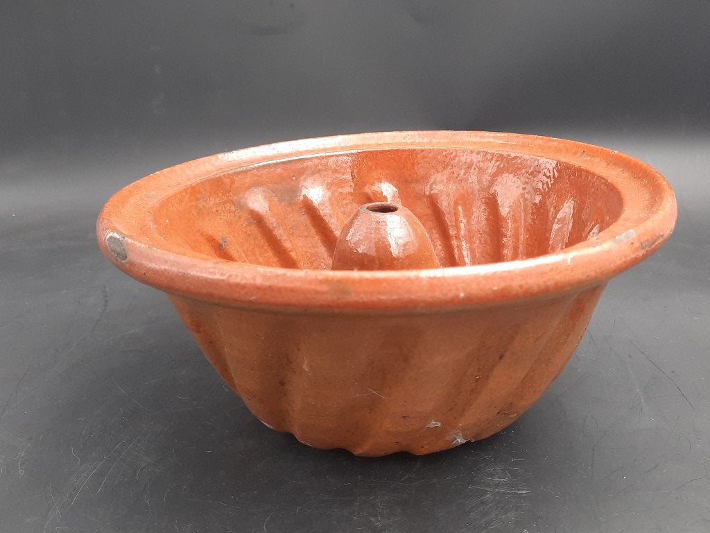 oud aardewerken cake vorm, begin 1900, Ophalen of Verzenden