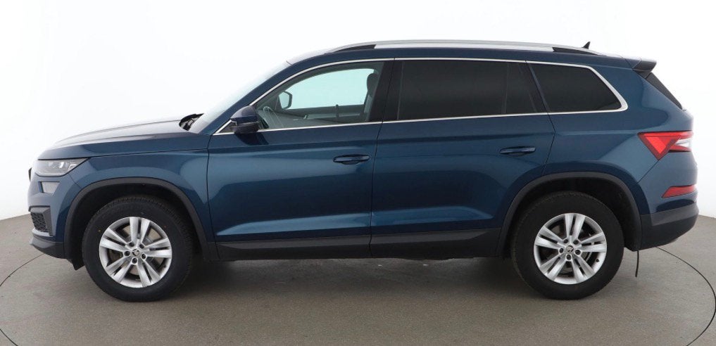 Skoda kodiaq, Auto's, Stof, Blauw, 7 zetels, Diesel