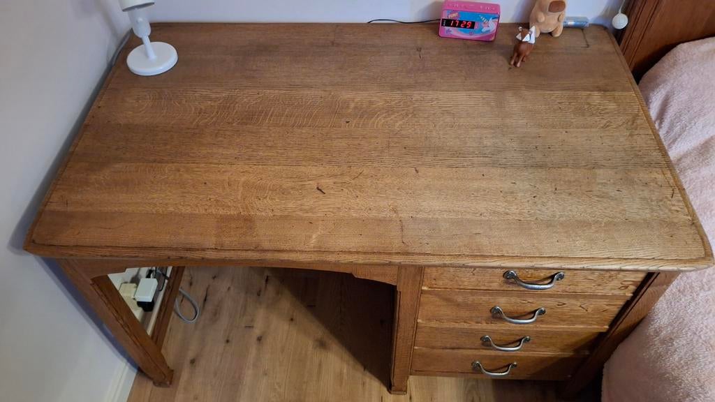 Eiken bureau, Huis en Inrichting, Ophalen