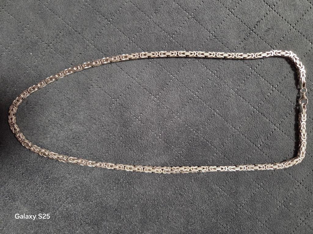 Collier en argent 925, Enlèvement, Neuf, Blanc, Argent