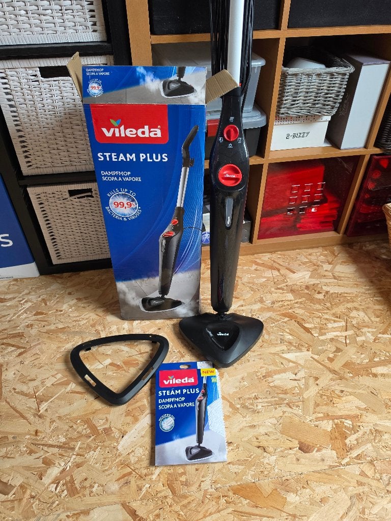 Stoomreiniger Vileda Steam Plus, Enlèvement, Mop ou Serpillière