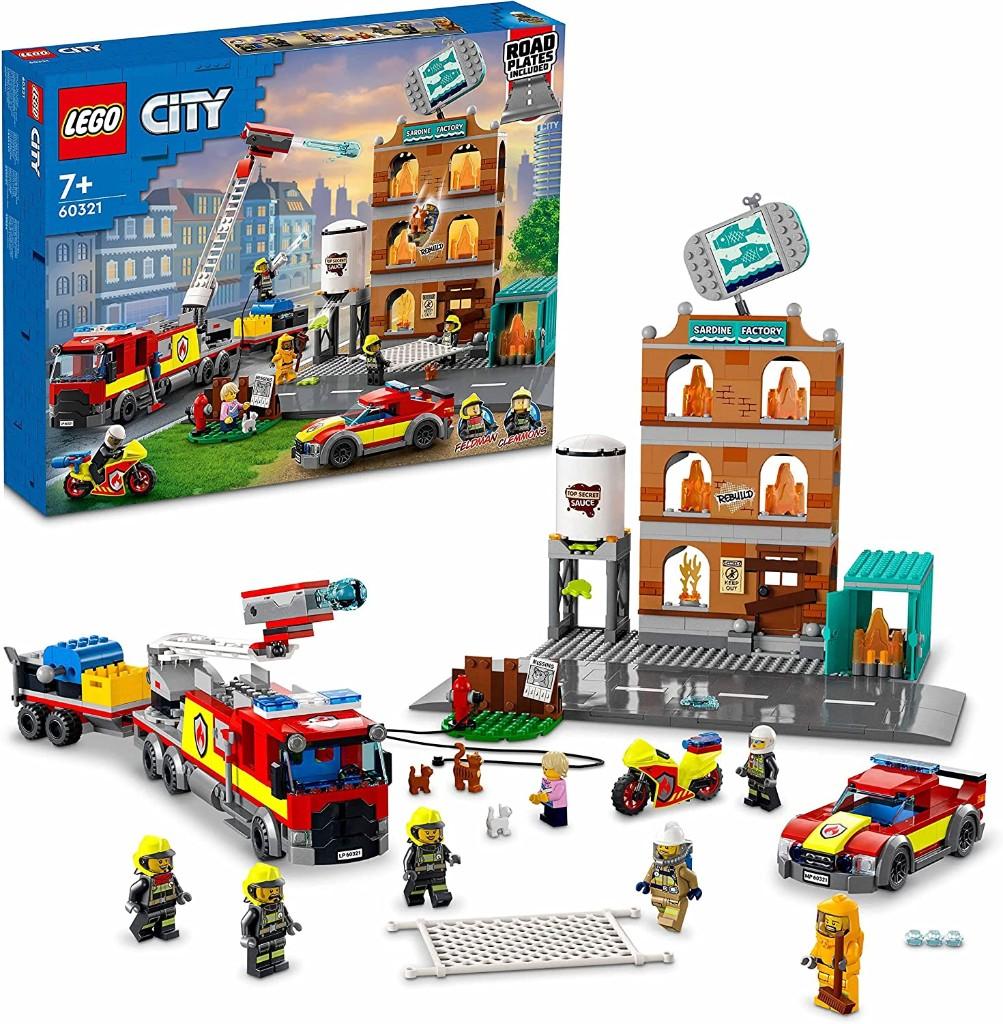 Neuf - Lego City - La brigade des pompiers (60321), Neuf, City, Enlèvement ou Envoi, Lego