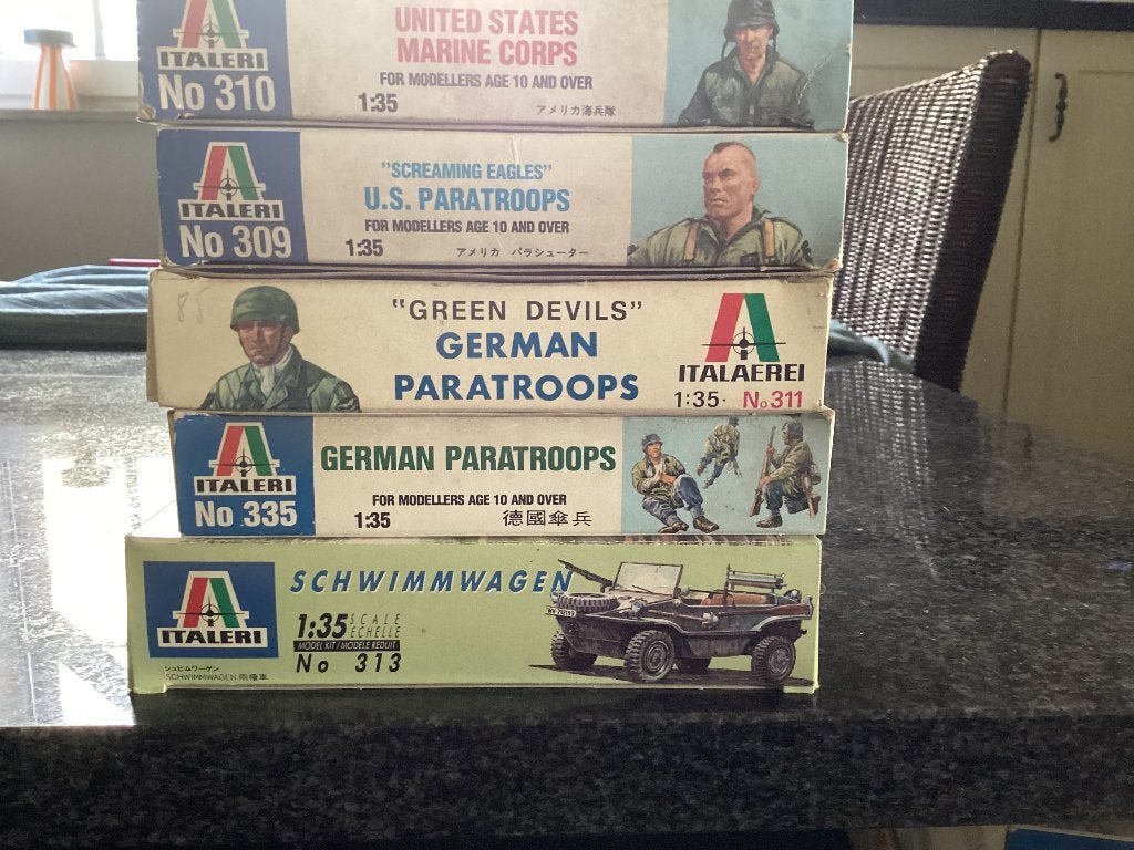 Kits de construction 1:35 WW2 Italeri, Hobby & Loisirs créatifs, Enlèvement, Neuf, Plus grand que 1:72, Italeri
