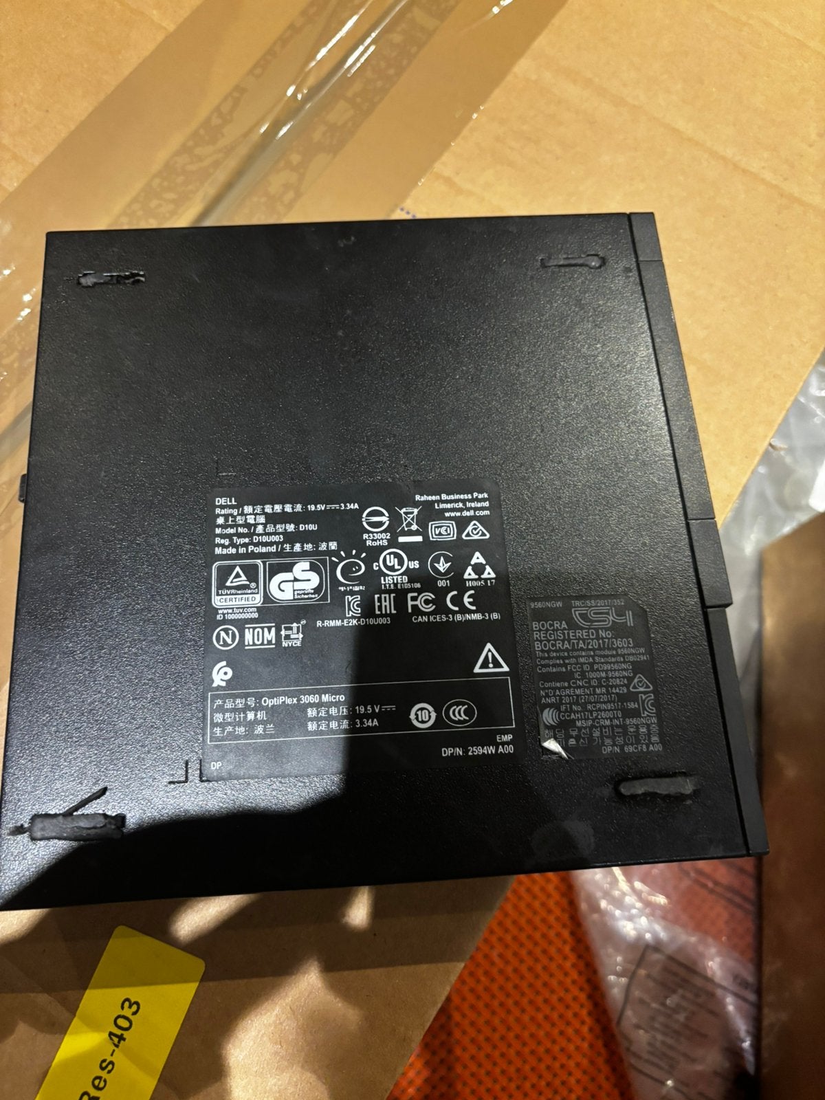 Mini PC - Intel Core i3 - 8GB RAM, Ophalen, Gebruikt