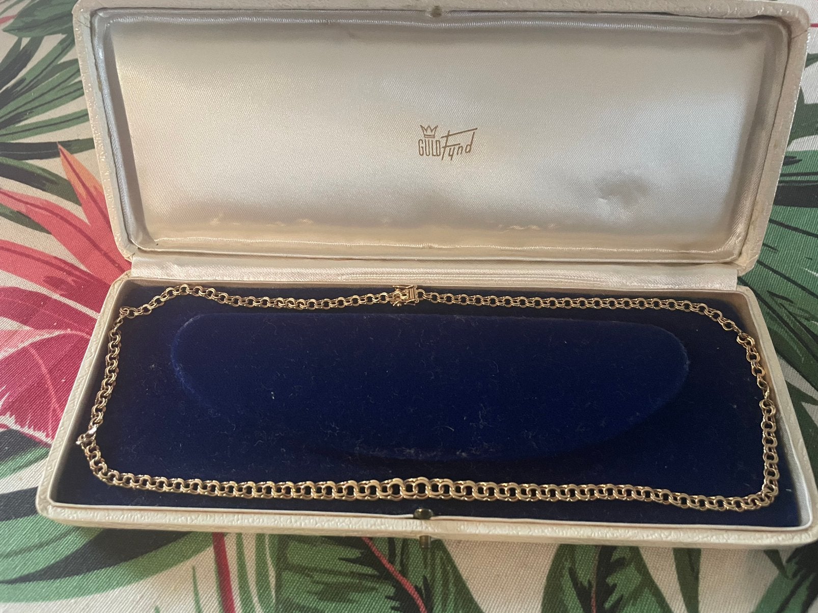 18k collier, Enlèvement ou Envoi, Comme neuf, Autres couleurs, Or