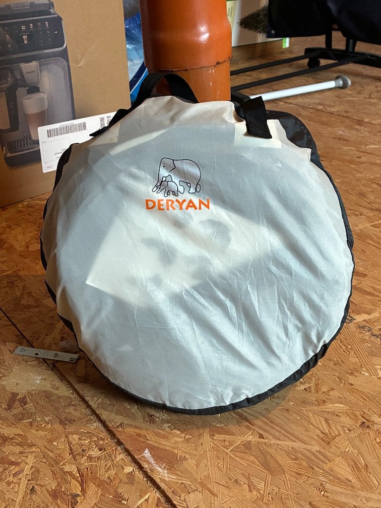 Deryan Baby Luxe Campingbedje, Ophalen, Zo goed als nieuw, Reisbedje