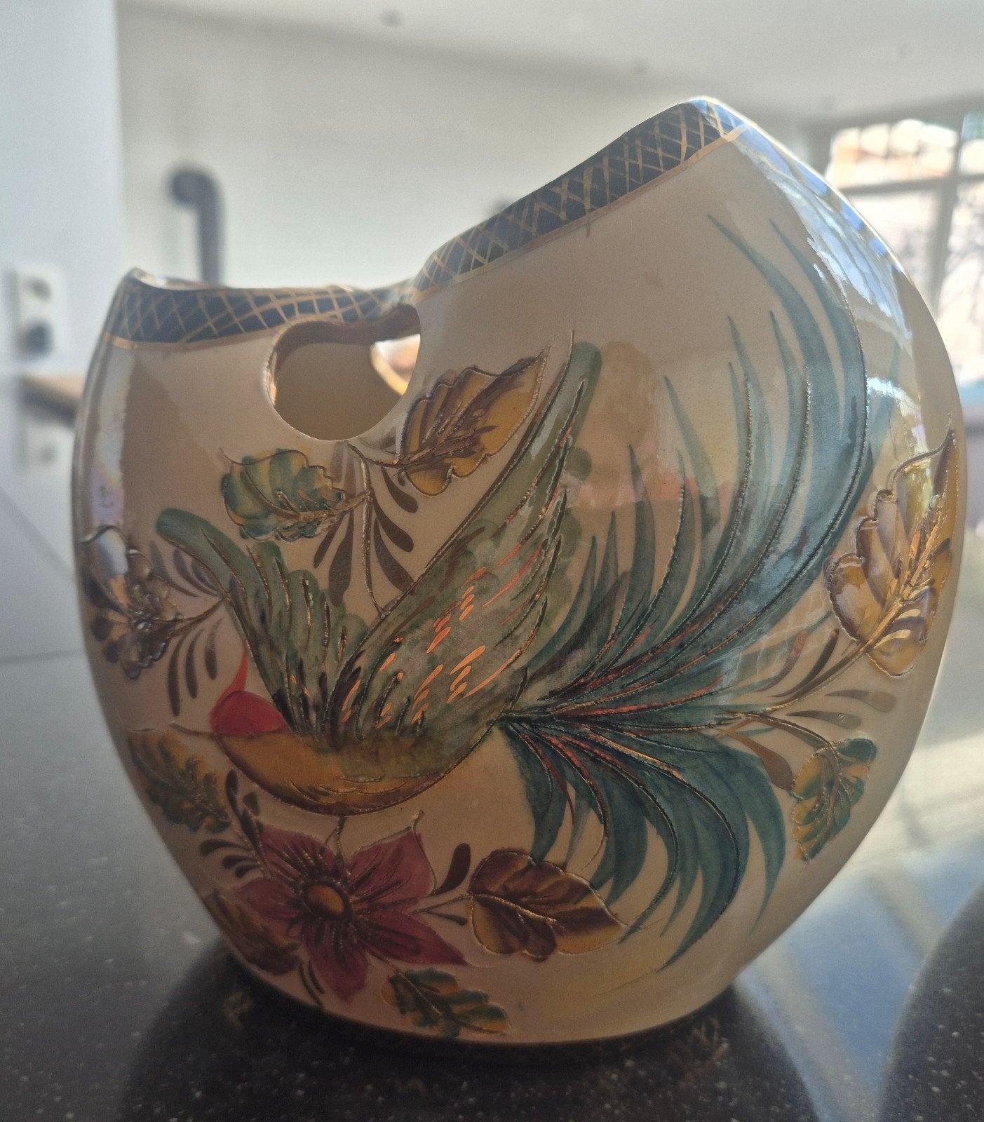 2 mooie  antieke vazen te koop made in belgium, Antiek en Kunst, Ophalen